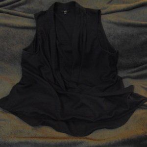 Black Sleeveless Tunic